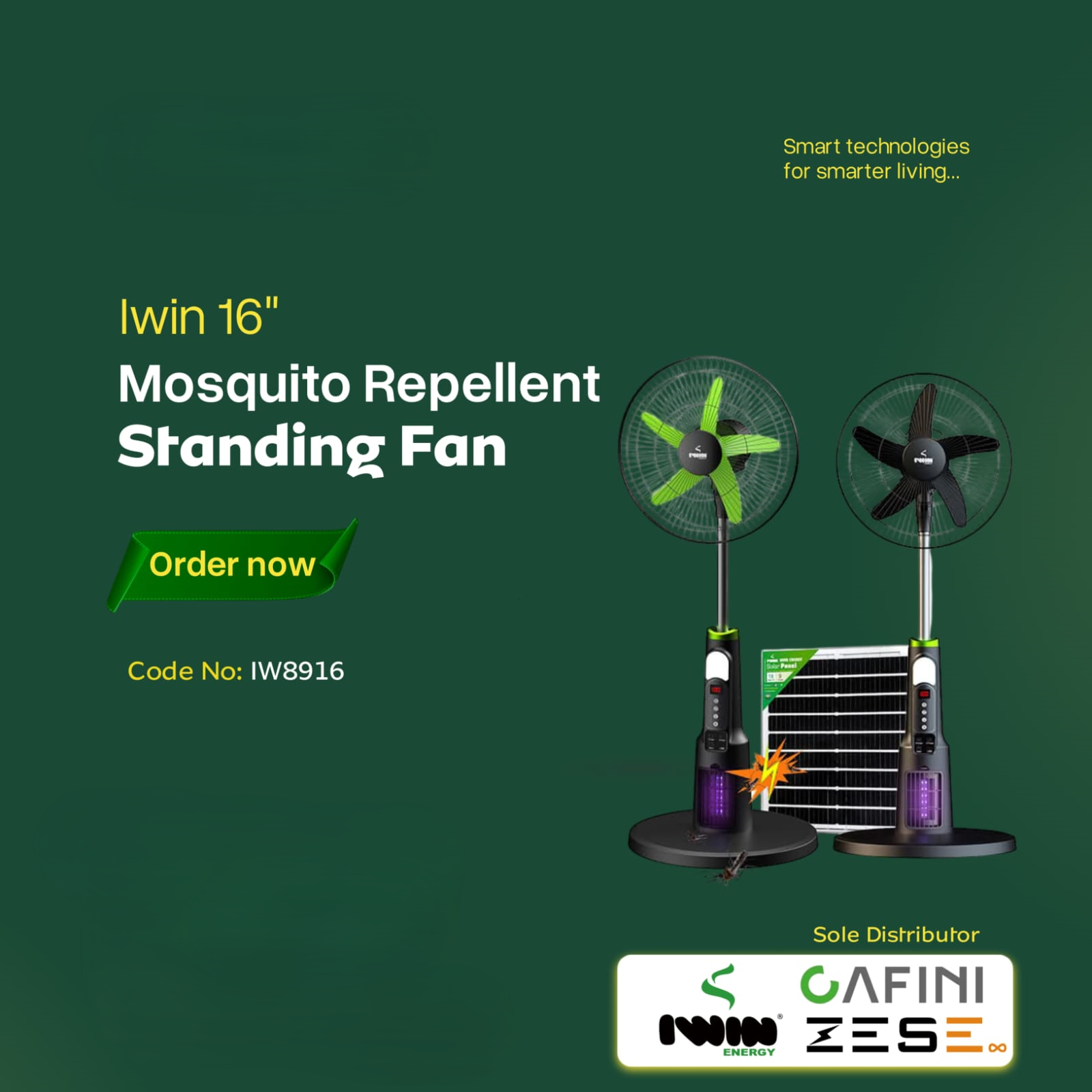 IWIN MOSQUITO FAN (16")