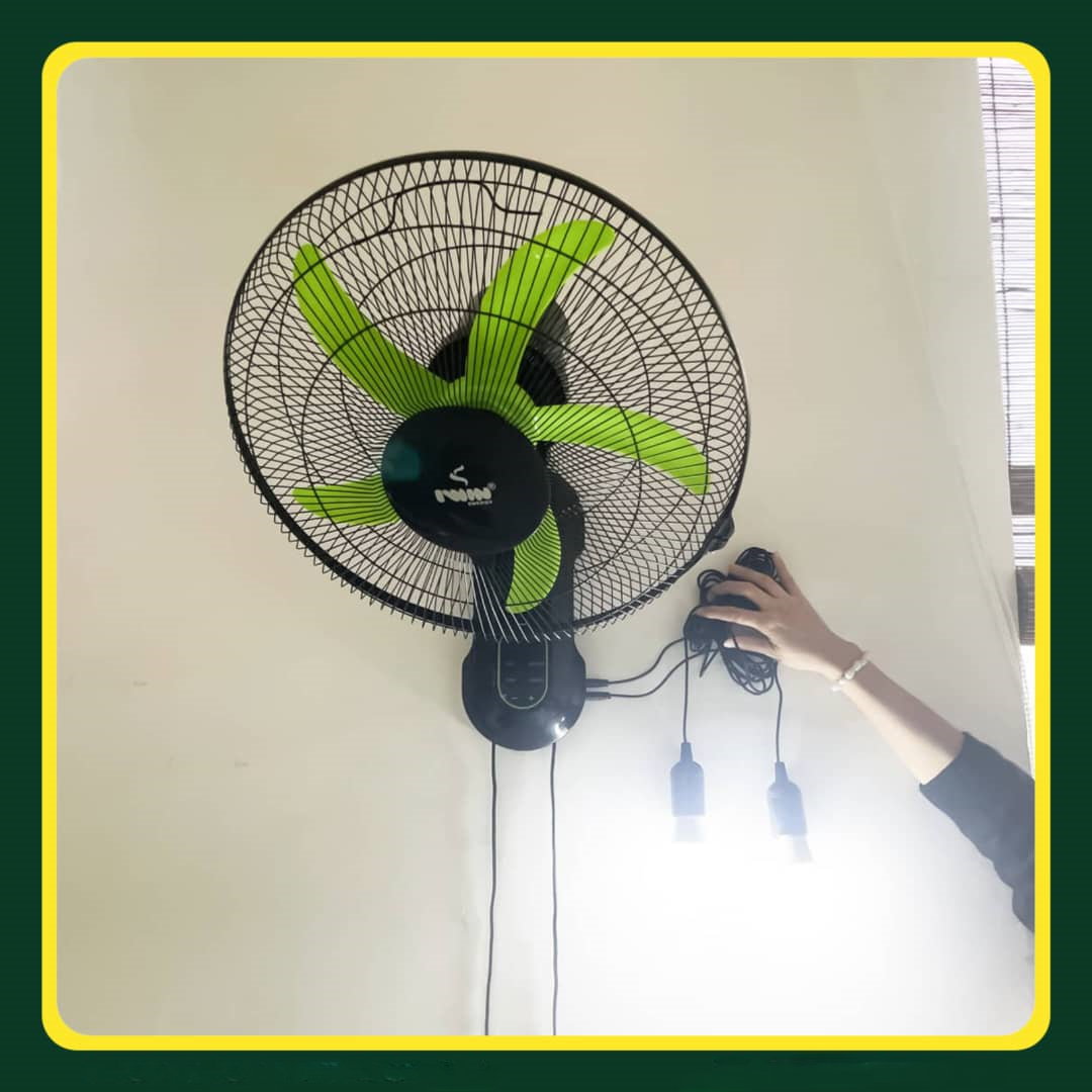 Lithium Battery Wall Fan(AC/DC)