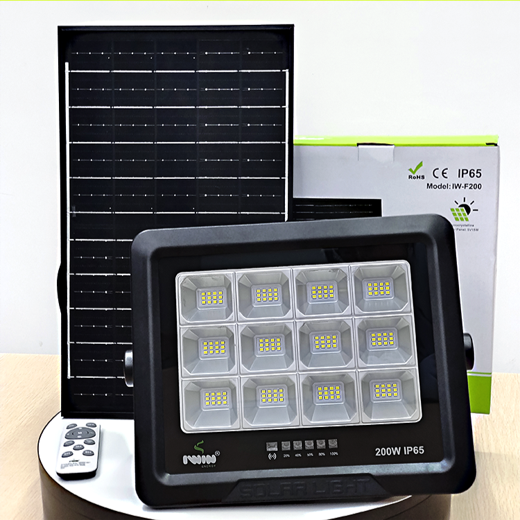 Iwin 200w Solar Floodlight